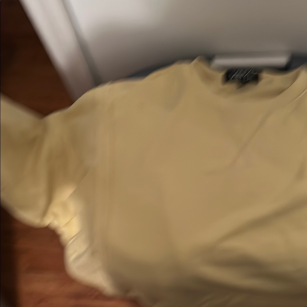 Yellow long Sleeve Top